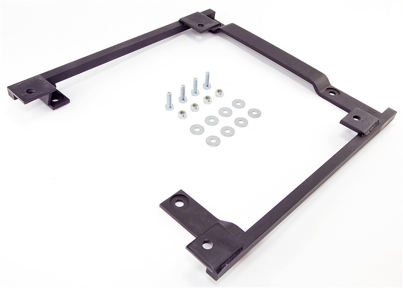 Jeep Wrangler Seat Adapter - Front Left - Rugged Ridge - Black - `97-`02